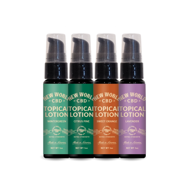 CBD Body Lotion - Flat 56% Off - New World CBD