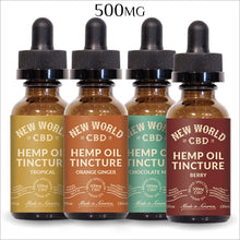 Load image into Gallery viewer, CBD line 500mg Tintures
